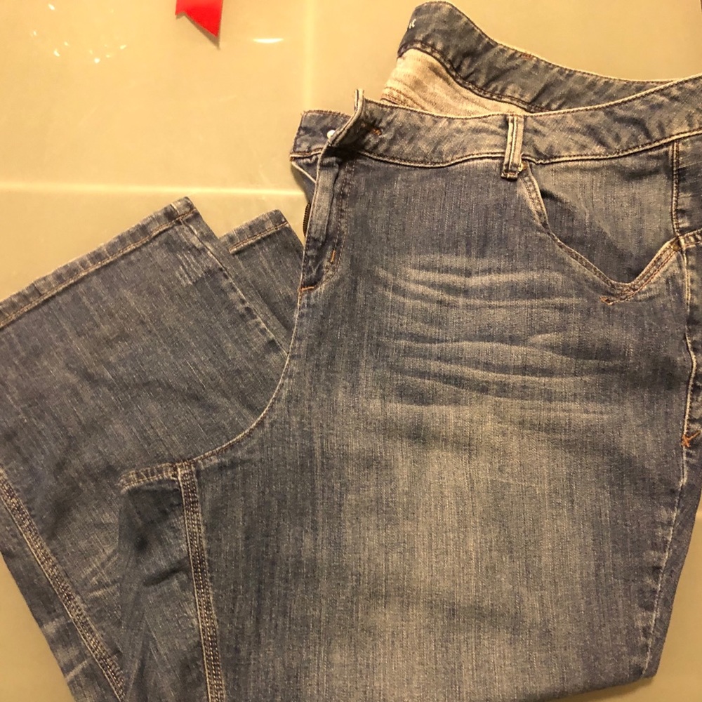 Lane Bryant Cropped Jeans
